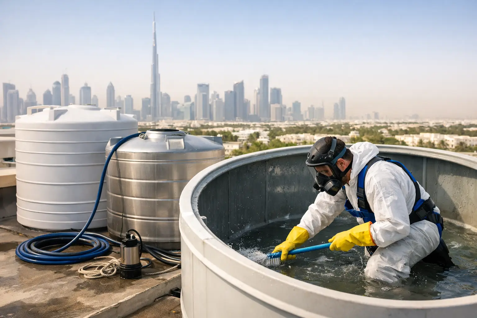Water Tank Cleaning Dubai for Safer Homes